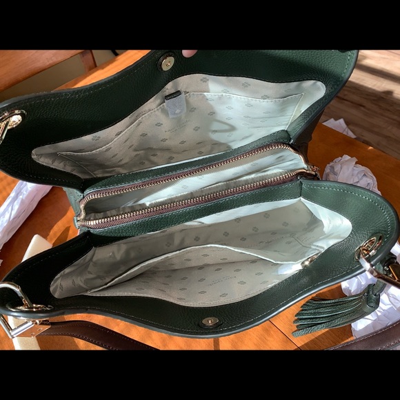 Kate Spade Asian Collection Loop Large Leather Tassel Shoulder Bag - Picture 5 of 12